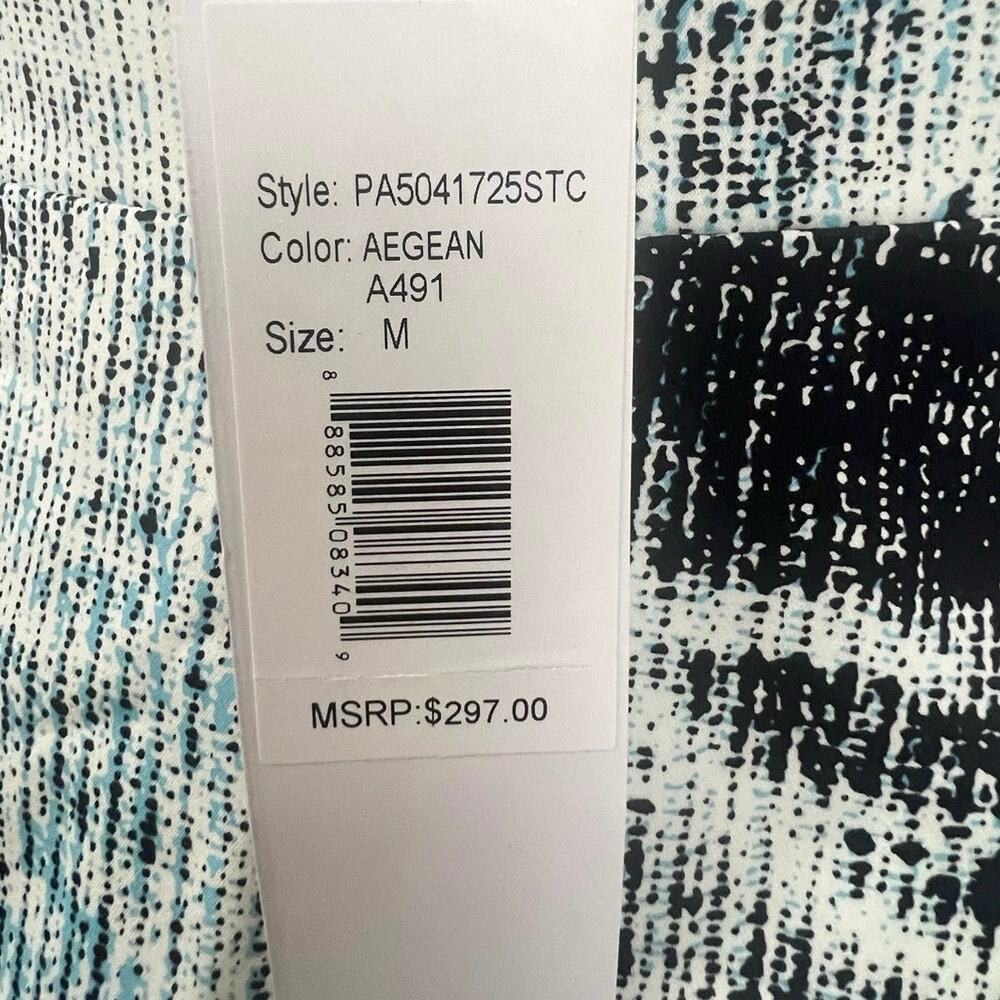 Parker Leona Aegean Printed Halter Fit and Flare Mini Dress Women’s Size M NWT - Picture 8 of 12